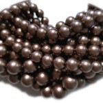 Crystal (001) Velvet Brown Pearl 2mm (951) (x50)