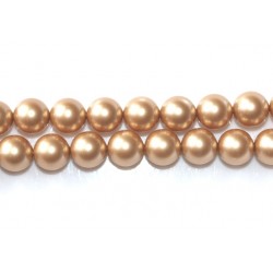 Crystal Vintage Gold Pearl 8mm (001 651) (x10)