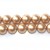 Crystal Vintage Gold Pearl 10mm  (001 651) (x1)