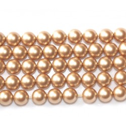 Crystal Vintage Gold Pearl 6mm (001 651) (x10)