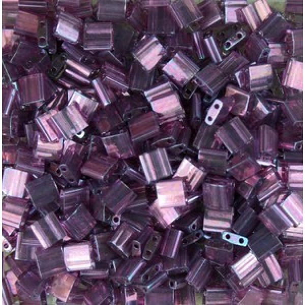 Lt Amethyst Gold Luster Tila 5g