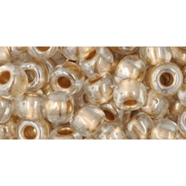 Toho Gold-Lined Crystal 20g