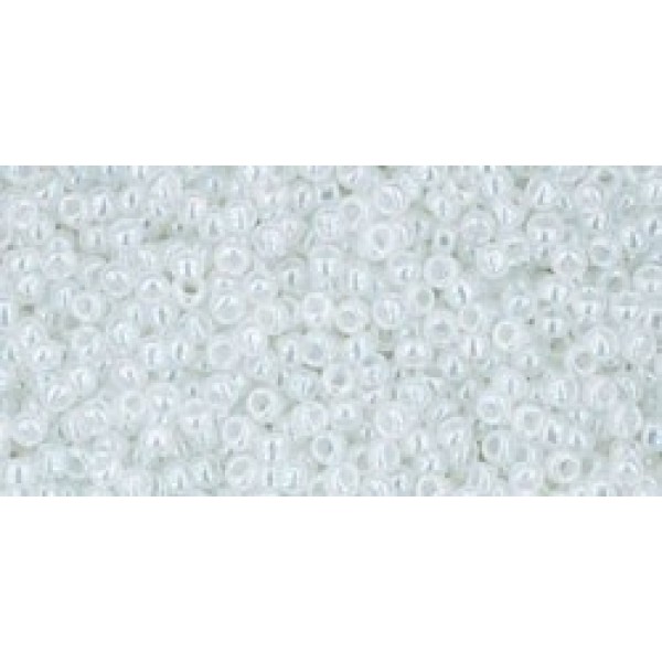 15/0 Toho Ceylon Snowflake 10g