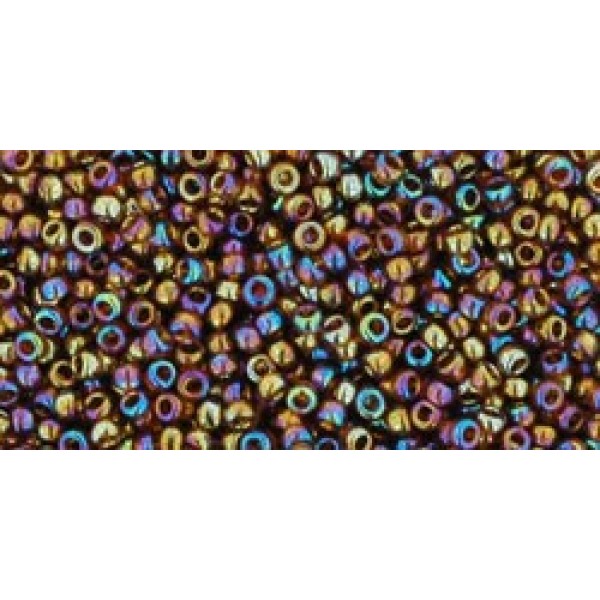 Toho Trans-Rainbow Smoky Topaz 10g