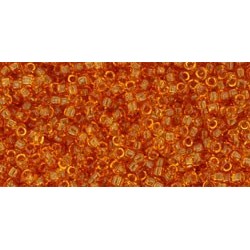 Toho Transparent Topaz 10g