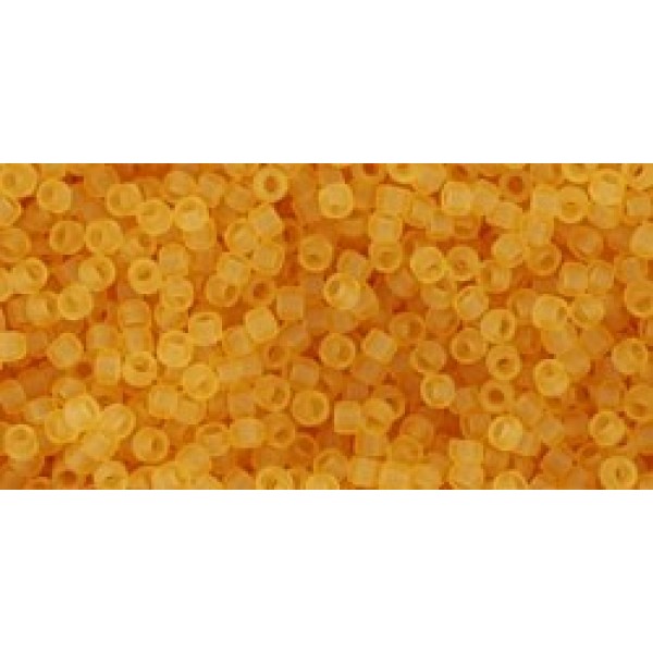 Toho Transparent-Fr Lt Topaz 10g