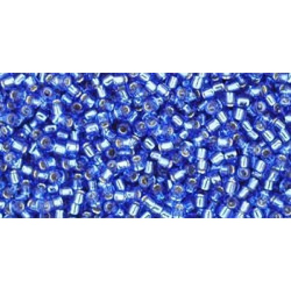 Toho Silver-Lined Sapphire 10g