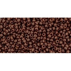 15/0 Toho Opaque Oxblood 10g