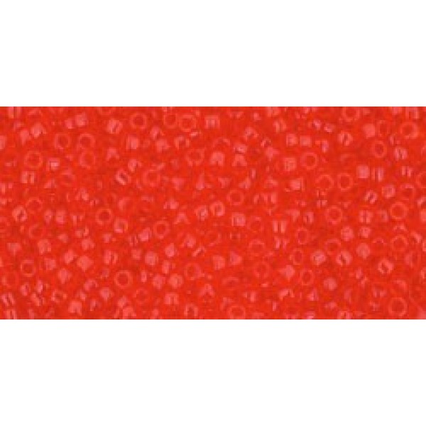 Toho Transparent Lt.Siam Ruby 10g