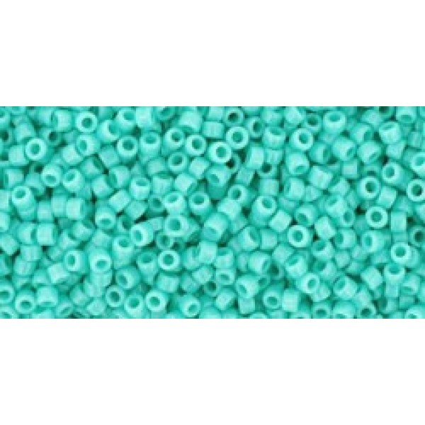 15/0 Toho Opaque Turquoise 10g