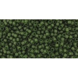 Toho Transparent-Frosted Olivine 10g