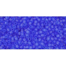 Toho Transparent-Frosted Sapphire 10g