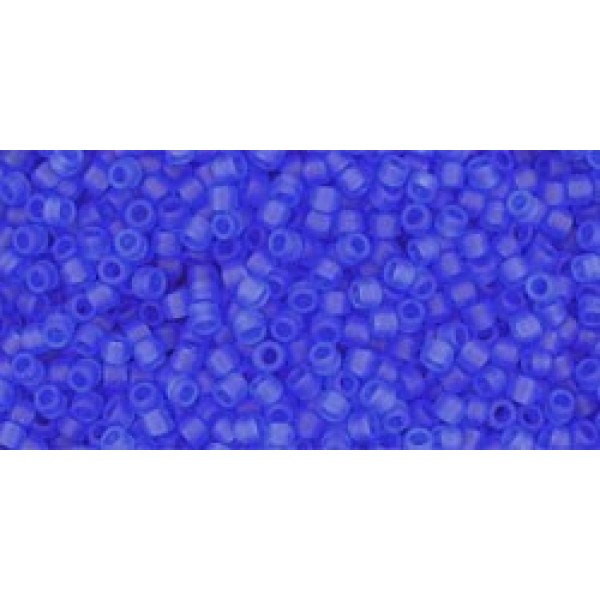 Toho Transparent-Frosted Sapphire 10g