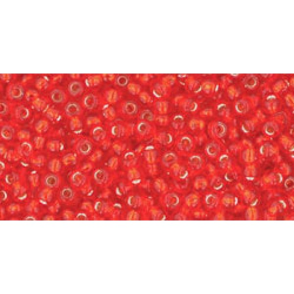 Toho Nr15 Silver-Lined Siam Ruby 10g