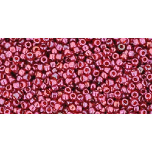 Toho Nr15 Gold Lustered Raspberry (10g)