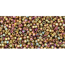 Toho Nr15 Gold-Lustered Dark Topaz (10g)