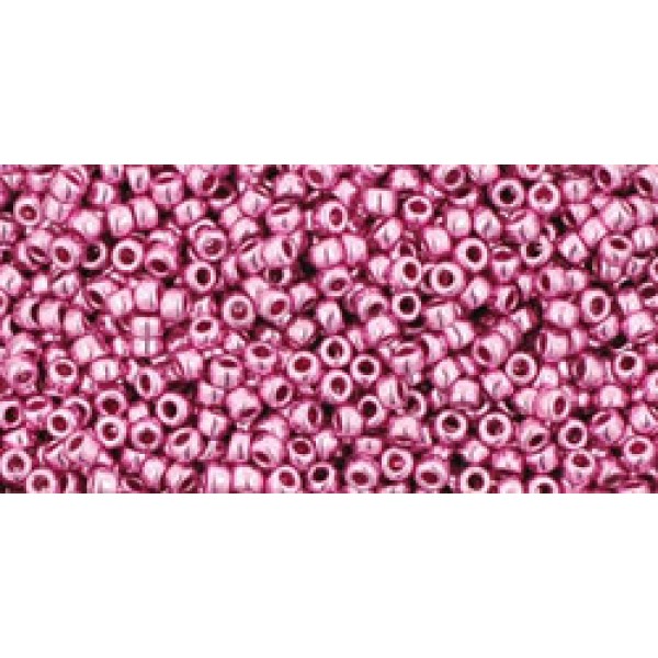 15/0 Toho Galvanized Pink Lilac 10g