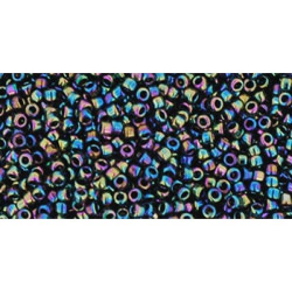 15/0 Toho Metallic Rainbow Iris 10g