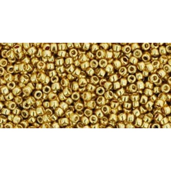 15/0 Toho Galvanized Starlight - Permanent Finish 10g