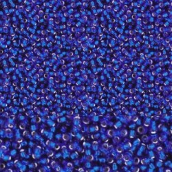 Toho 15/0 Silver-Lined Cobalt 10g