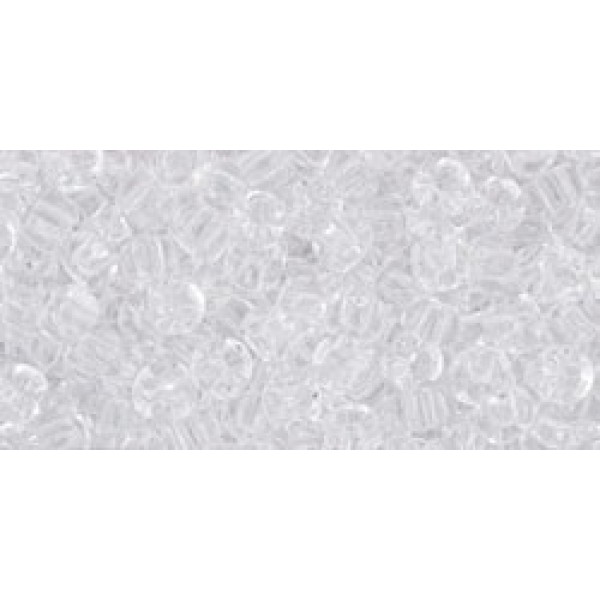 08/0 Toho Transparent Crystal 20g
