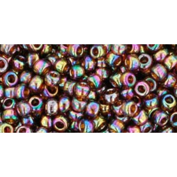 Toho Trans-Rainbow Smky Topaz 20g