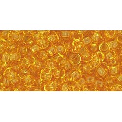 Toho Transparent Lt Topaz 20g