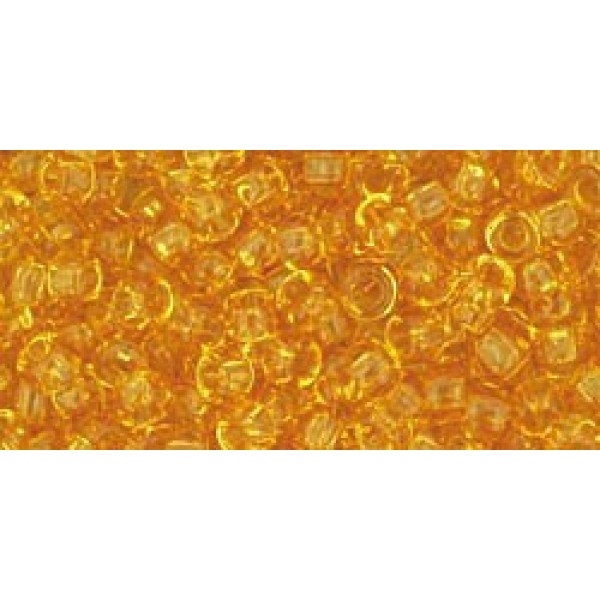 Toho Transparent Lt Topaz 20g
