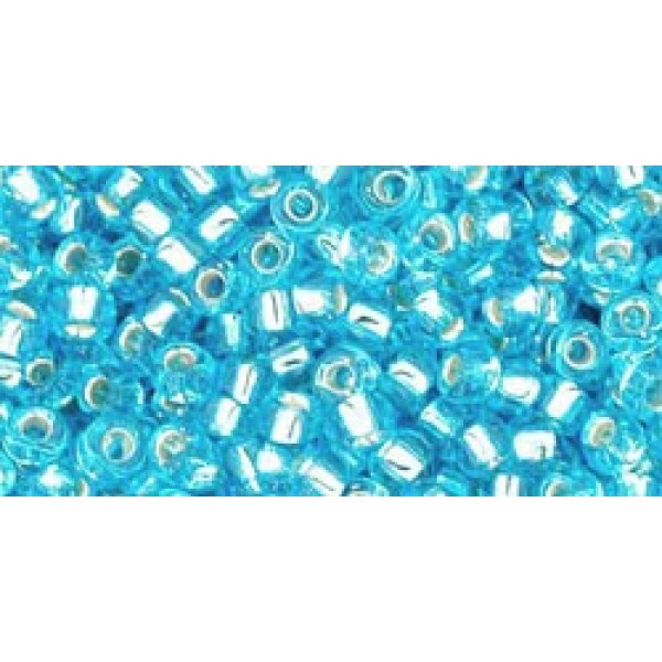 Toho Silver-Lined Aquamarine 20g