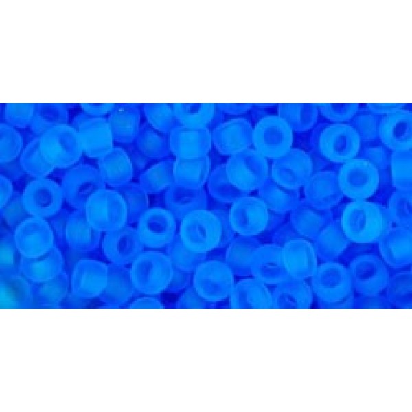 Toho Tr.Frosted Dk Aquamarine 20g