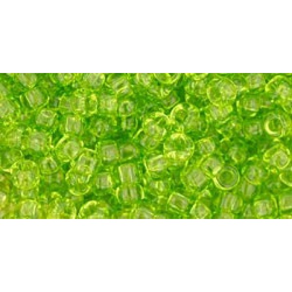 Toho Transparent Lime Green 20g