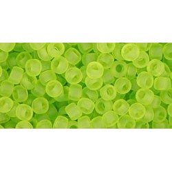 Toho Transparent-Fr Lime Green 20g