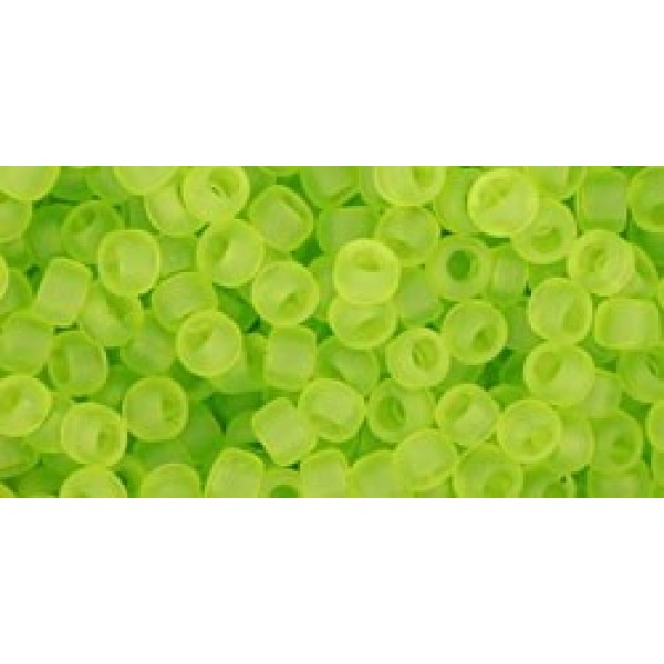 Toho Transparent-Fr Lime Green 20g