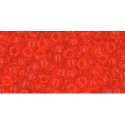 Toho Transparent Lt Siam Ruby 20g