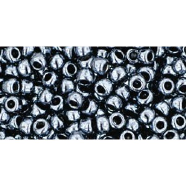 08/0 Toho Metallic Hematite 20g