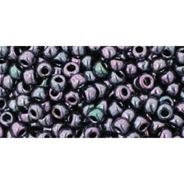 11/0 Toho Metallic-Amethyst Gun Metal 20g