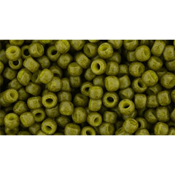 08/0 Toho Semi Glazed - Olive 10g