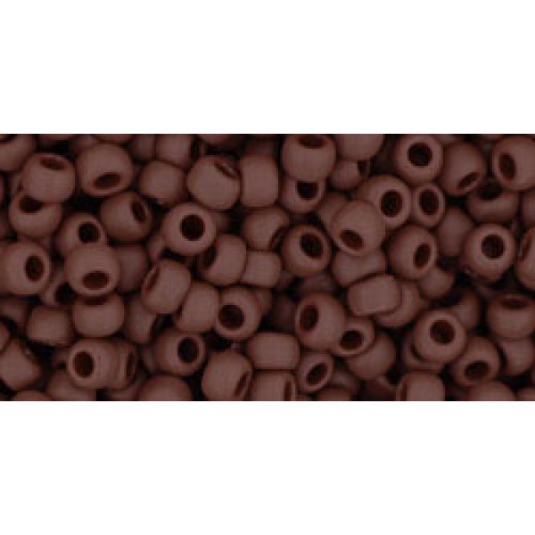 08/0 Toho Opaque-Frosted Oxblood 20g