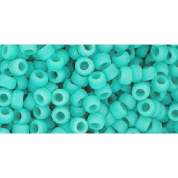 08/0 Toho Opaque Frosted Turquoise 20g