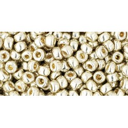 08/0 Toho Galvanized Aluminium - Permanent Finish 10g