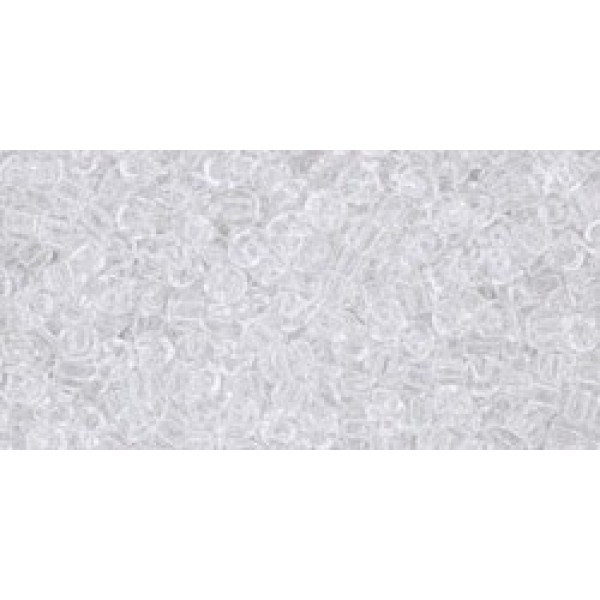 11/0 Toho Transparent Crystal, 20g