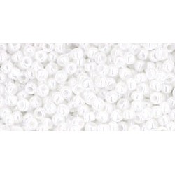 Toho 11/0 Opaque-Lustered White 20g
