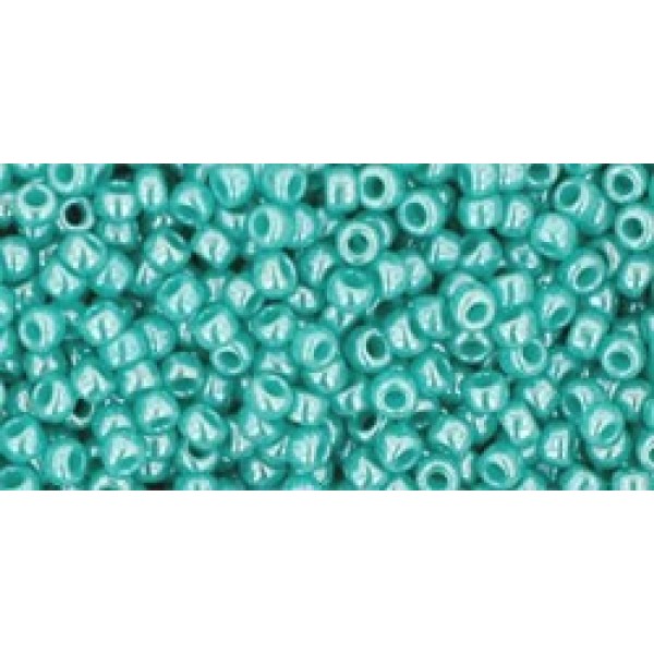 08/0 Toho Opaque-Lustered Turquoise 20g