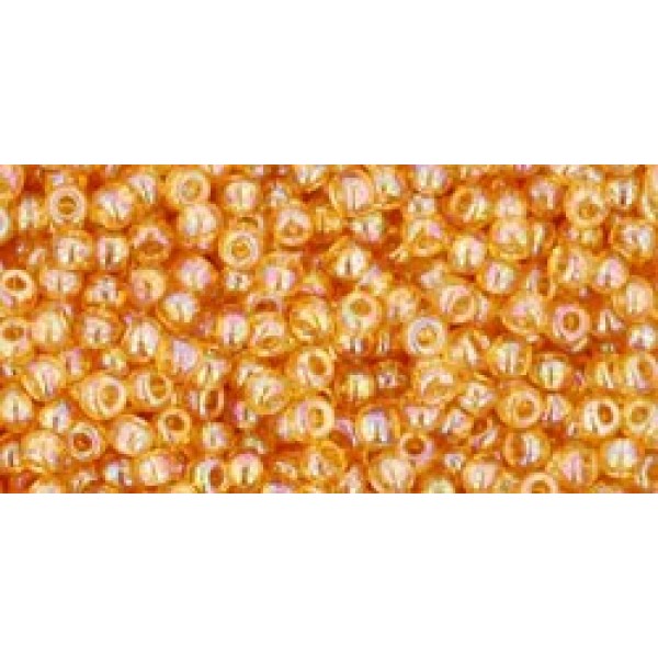 11/0 Toho Trans-Rnbw Med Topaz 20g