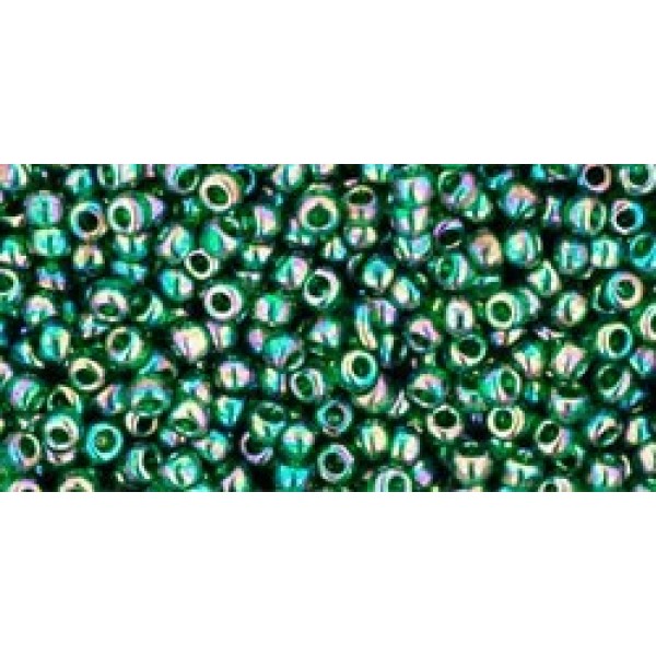 Toho Nr11 Trans-Rainbow Green Emerald 20g