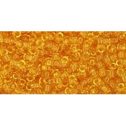 Toho Transparent Lt Topaz 20g