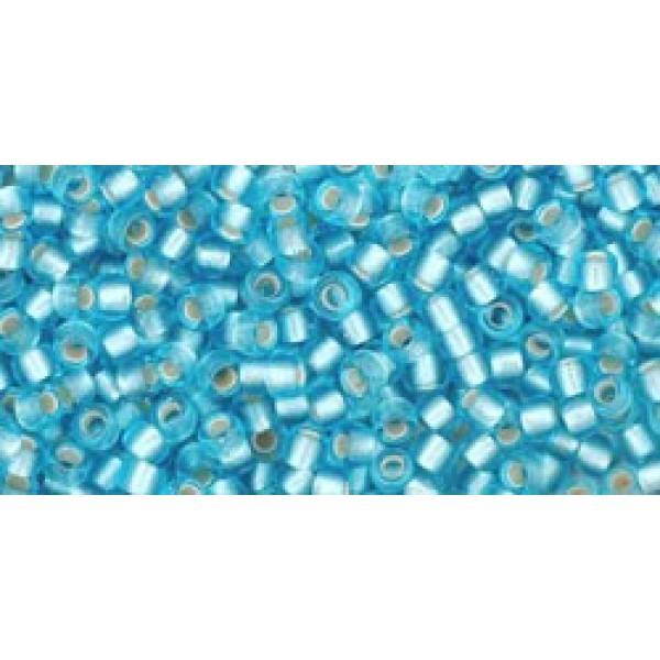 Toho Silver-Lined Frosted Aquamarine 20g