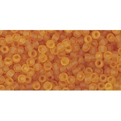 Toho Nr.11 Transparent-Frosted Dk.Topaz 20g