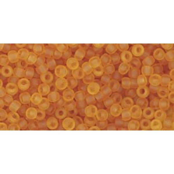 Toho Nr.11 Transparent-Frosted Dk.Topaz 20g