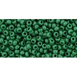 15/0 Toho Opaque Pine Green 10g